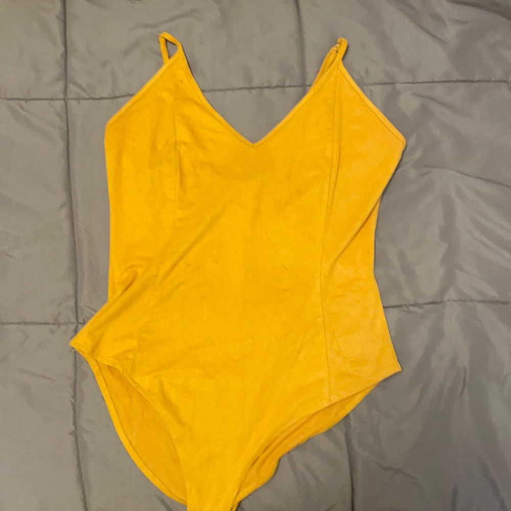 Yellow Bodysuit